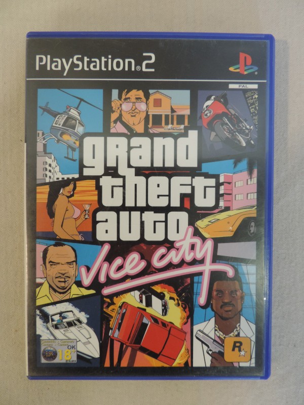 PS2 spel Grand Theft Auto Vice City
